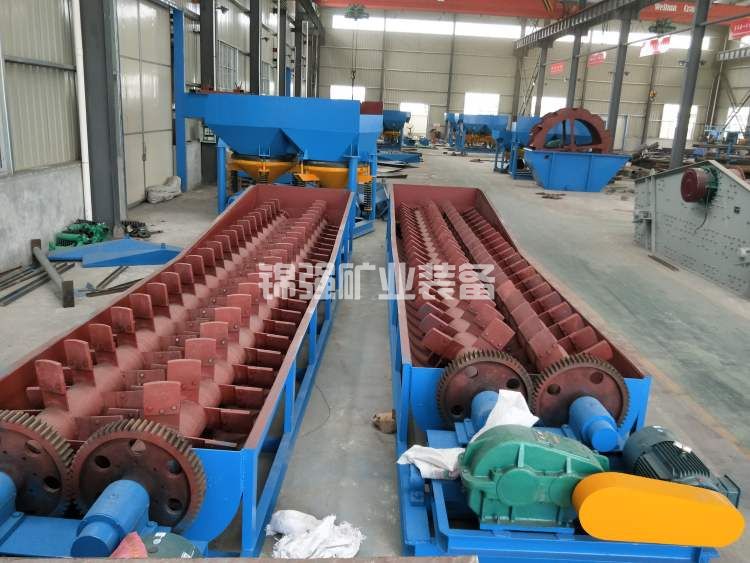 螺旋式洗礦機(jī)(圖1)